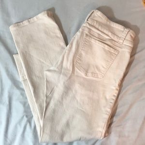 CAbi blush straight leg Lulu jeans! Sz 12